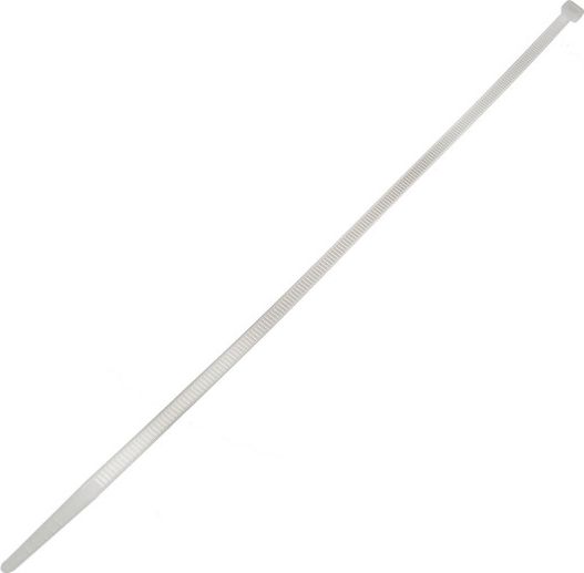 Set lidhëse kabllosh Maclean MCTV-463 W, 250mm, 100 copë, i bardhë