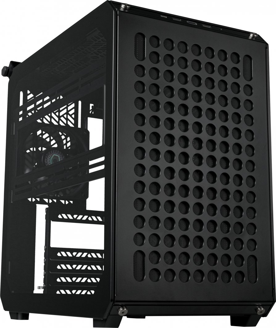 Kasë Cooler Master Qube 500 Flatpack Black, Midi Tower