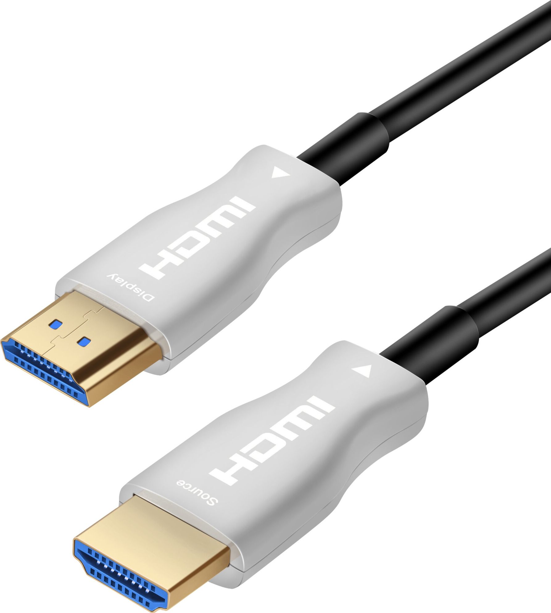 Kabllo PremiumCord HDMI në HDMI, 50m, e zezë