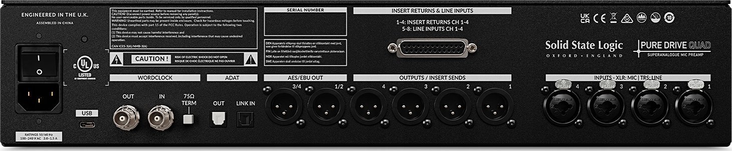 Preamp mikrofonik Warm Audio WA273-EQ, 2 kanale, EQ britanik, i zi