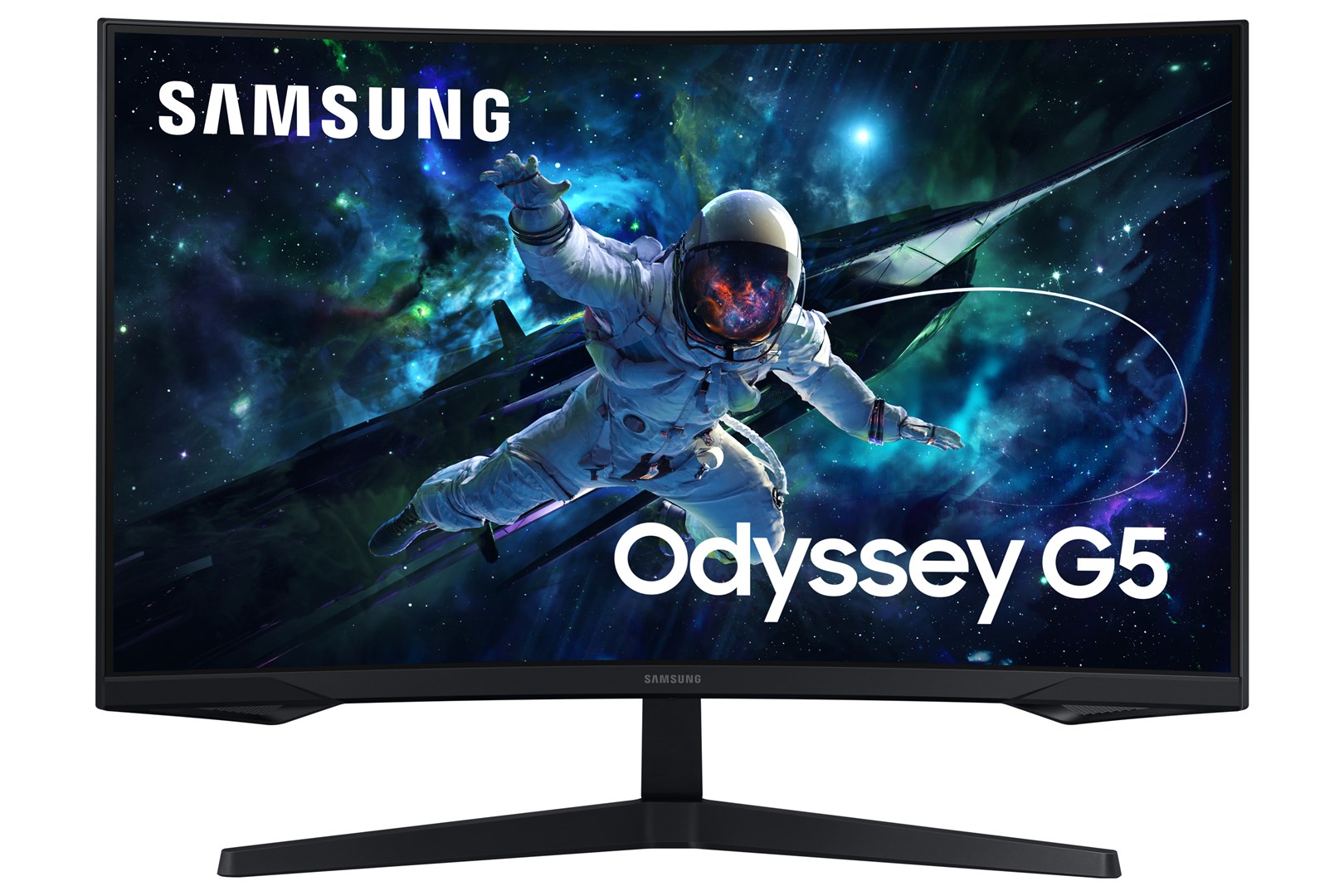 Monitor Samsung Odyssey G55C, 31.5", WQHD, i zi