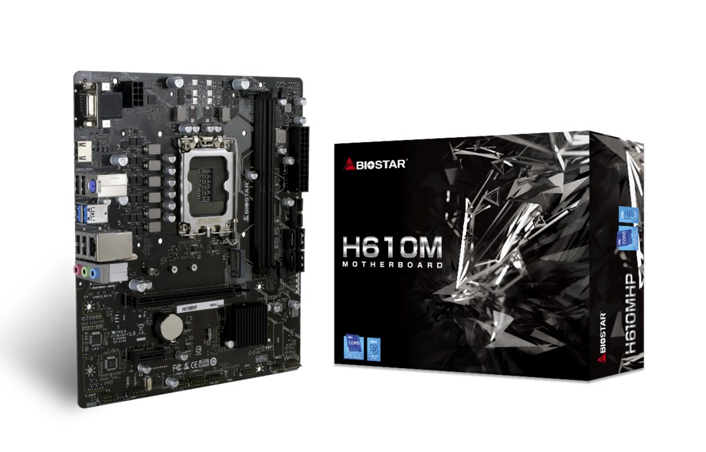 Pllakë amë Biostar H610MHP Intel H610 LGA 1700 micro ATX