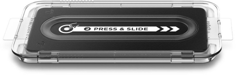 Xham mbrojtës Spigen Glas TR EZ Fit HD, 1 copë, për Samsung Galaxy S25 Edge, transparent