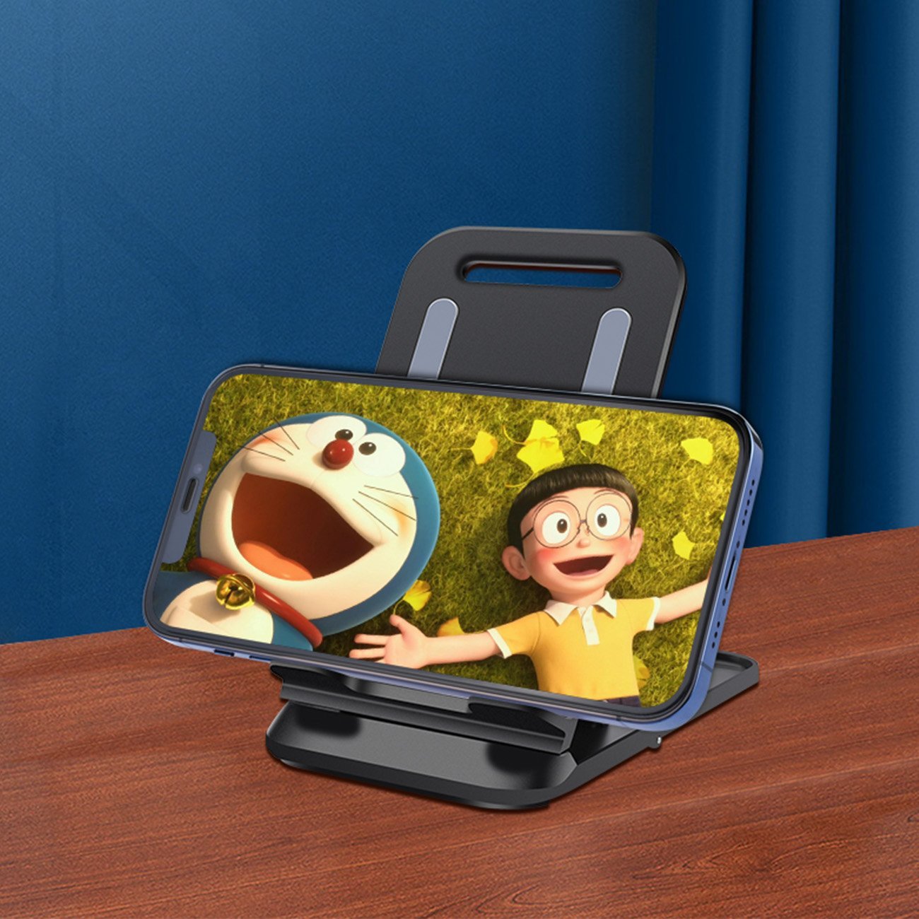 Stendë universale palosëse për telefon dhe tablet, plastike, e bardhë