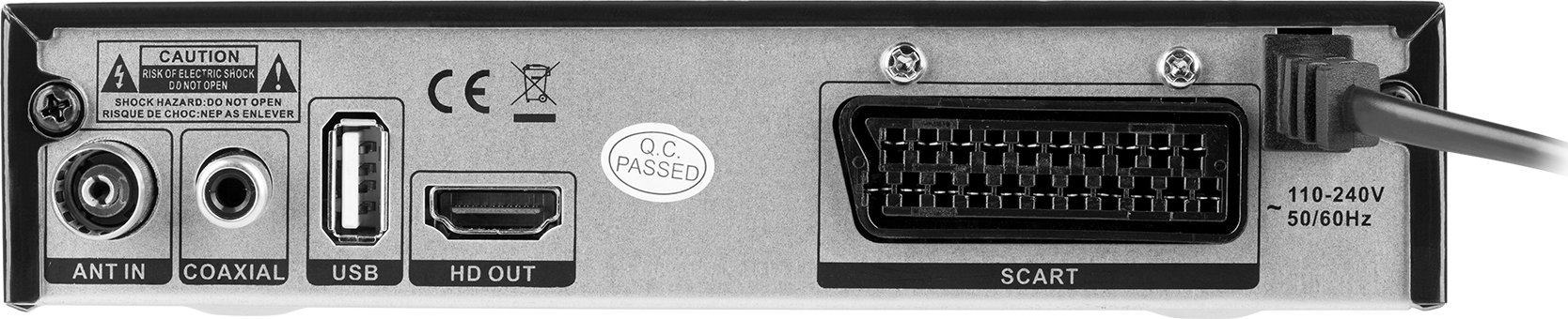 Tuner DVB-T2 DVB-C Cabletech URZ0336C, HEVC H.265, Full HD, i zi