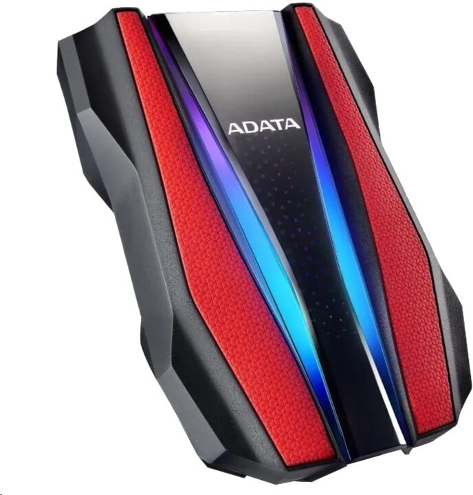 Disk i jashtëm ADATA HD770G, 2TB, i kuq