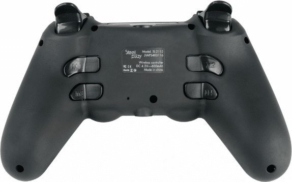 Gamepad Lexip SteelPlay Slim Pack, me kabllo, për PS4 dhe PC, e kuqe Ruby