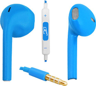 Kufje in ear LTC LXLTC206, 3.5mm, me mikrofon, blu