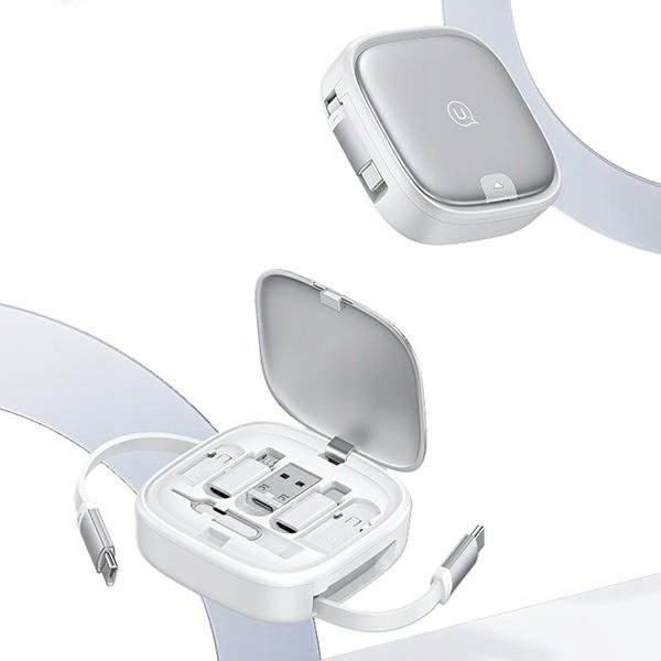 Kabllo USB Usams SJ650USB03 3in1, 1m, 60W, vjollcë