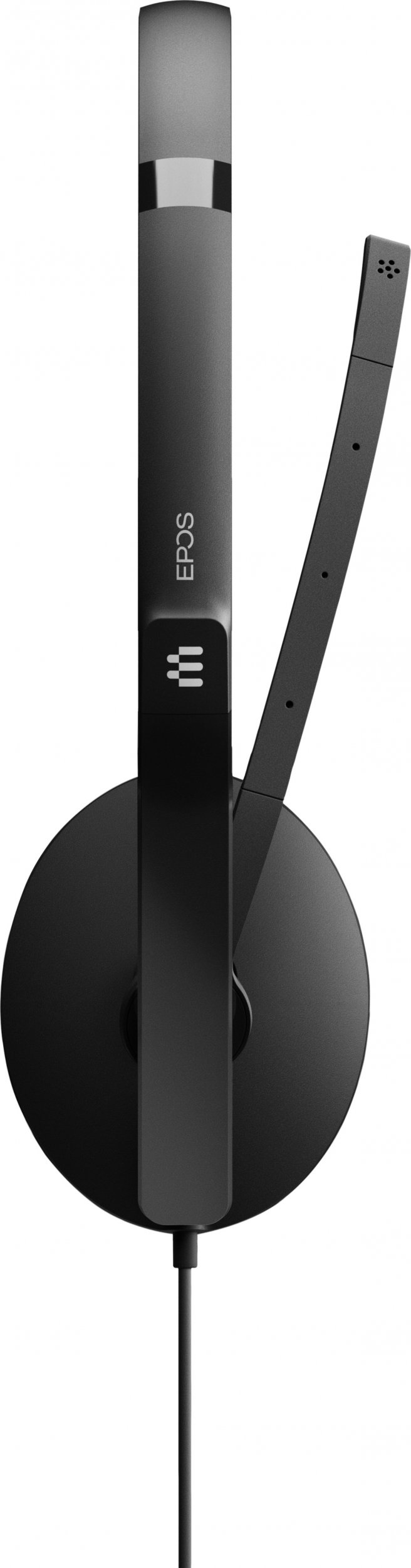 Kufje Epos ADAPT 165, me kabllo USB C, për zyra, të zeza