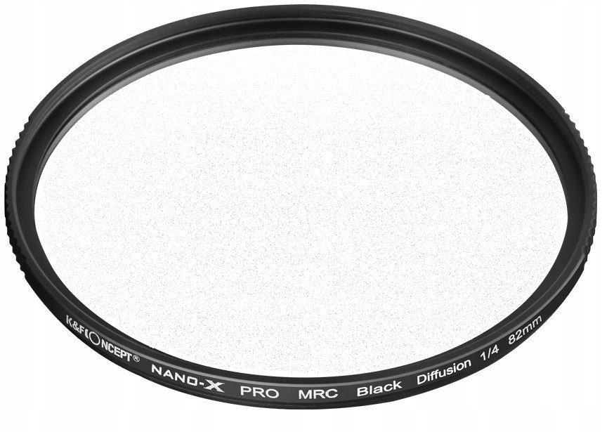 Filtër diffusion K&amp;F Concept Nano X Black Mist 1/4, 55mm, 8K, i zi