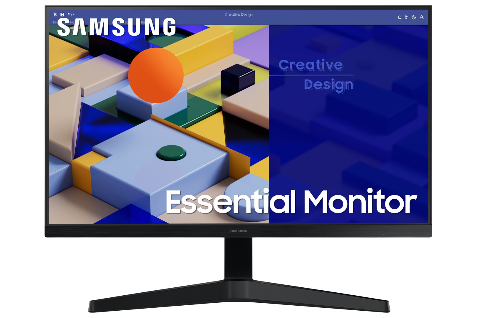 Monitor Samsung S27C310EAU, 27", 1920 x 1080, Full HD, 75 Hz, i zi