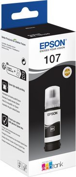 Ngjyrë për printer Epson EcoTank 108 T09C1, 70ml, e zezë