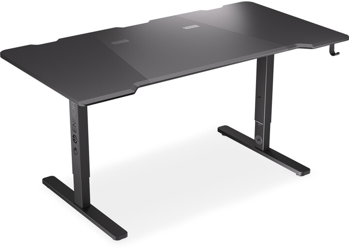 Tavolinë Endorfy Atlas L, e zezë