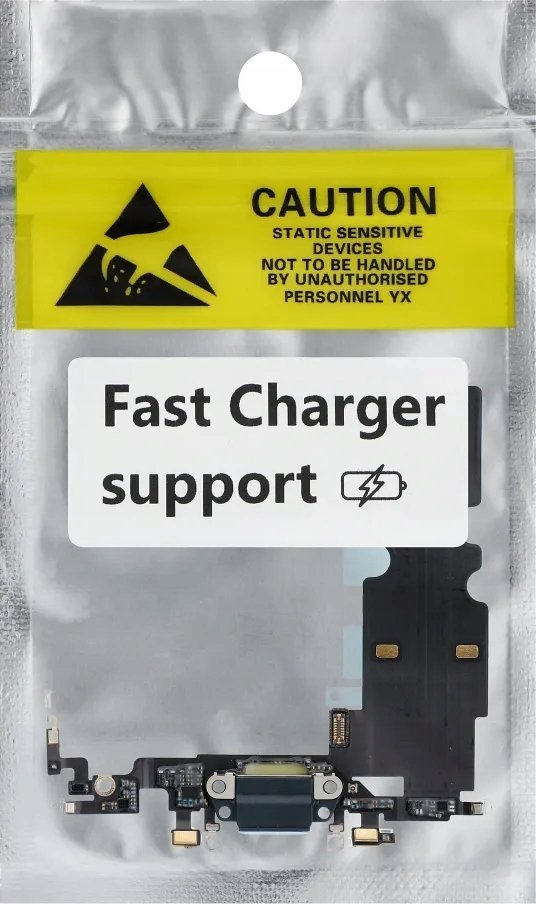 Kabllo USB karikimi për iPhone SE 2023, flex zëvendësues, e zezë