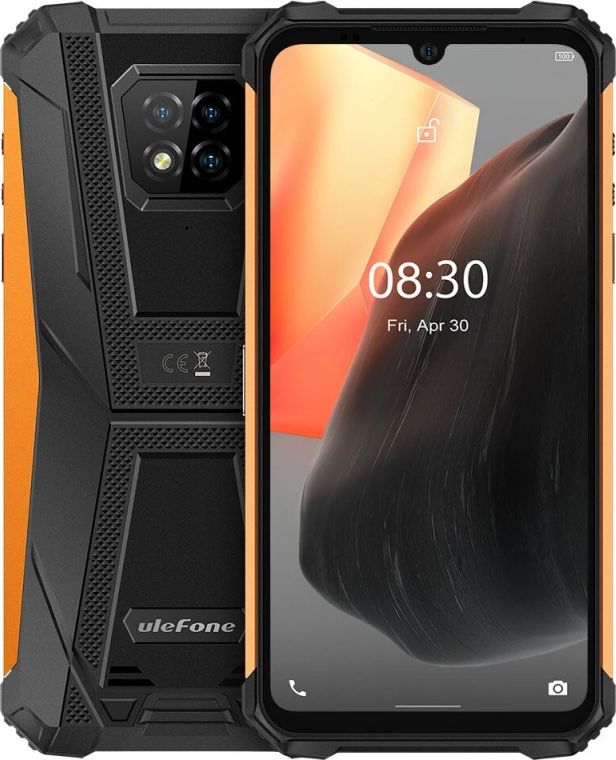 Celular UleFone Armor 8 Pro 6, 128 GB, Dual Sim, i zi / portokalli