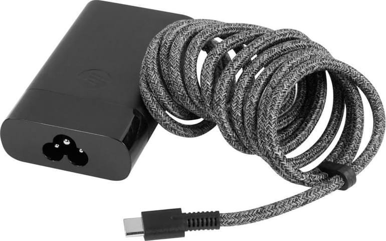 Adapter karikues HP 65W, USB C, për laptop HP, i zi