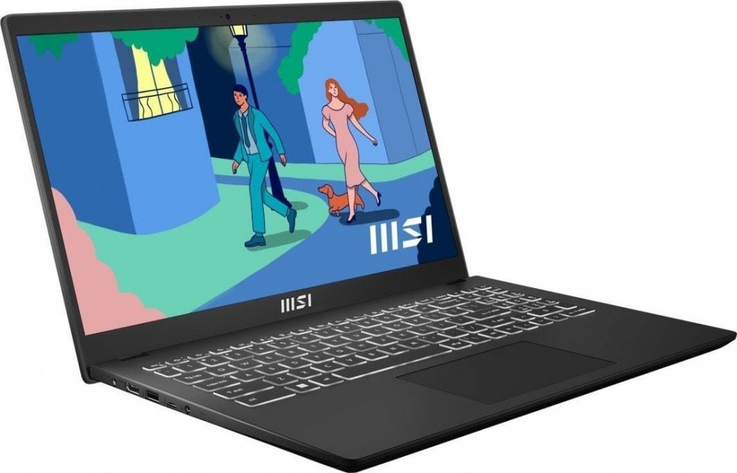 Laptop MSI Modern 15 B12MO-686PL, 15.6", Intel Core i7 1255U, 16 GB RAM, 512 GB SSD, i zi