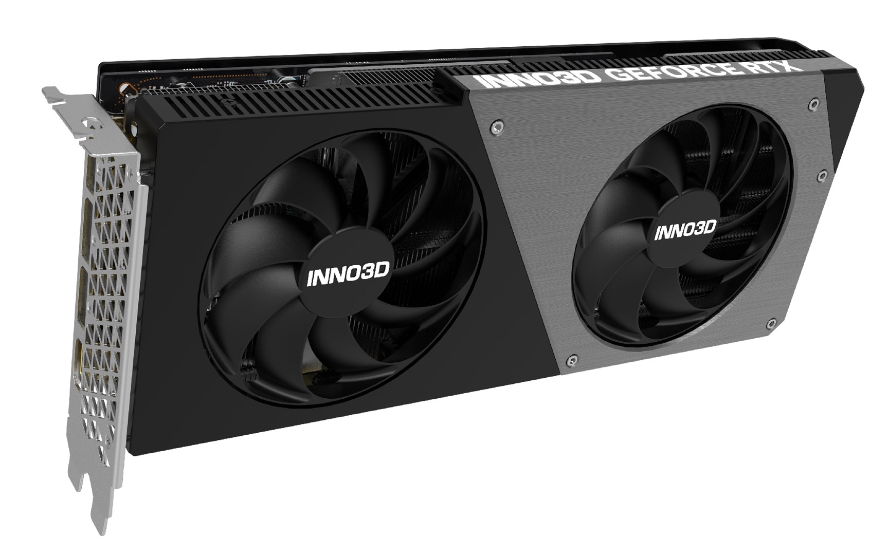 Kartelë grafike Inno3D GeForce RTX 4070 Ti SUPER Twin X2 OC, 16GB GDDR6X, e zezë