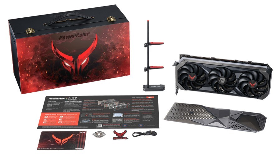 Kartë grafike PowerColor AMD Radeon RX 7800 XT, OC, 16 GB GDDR6