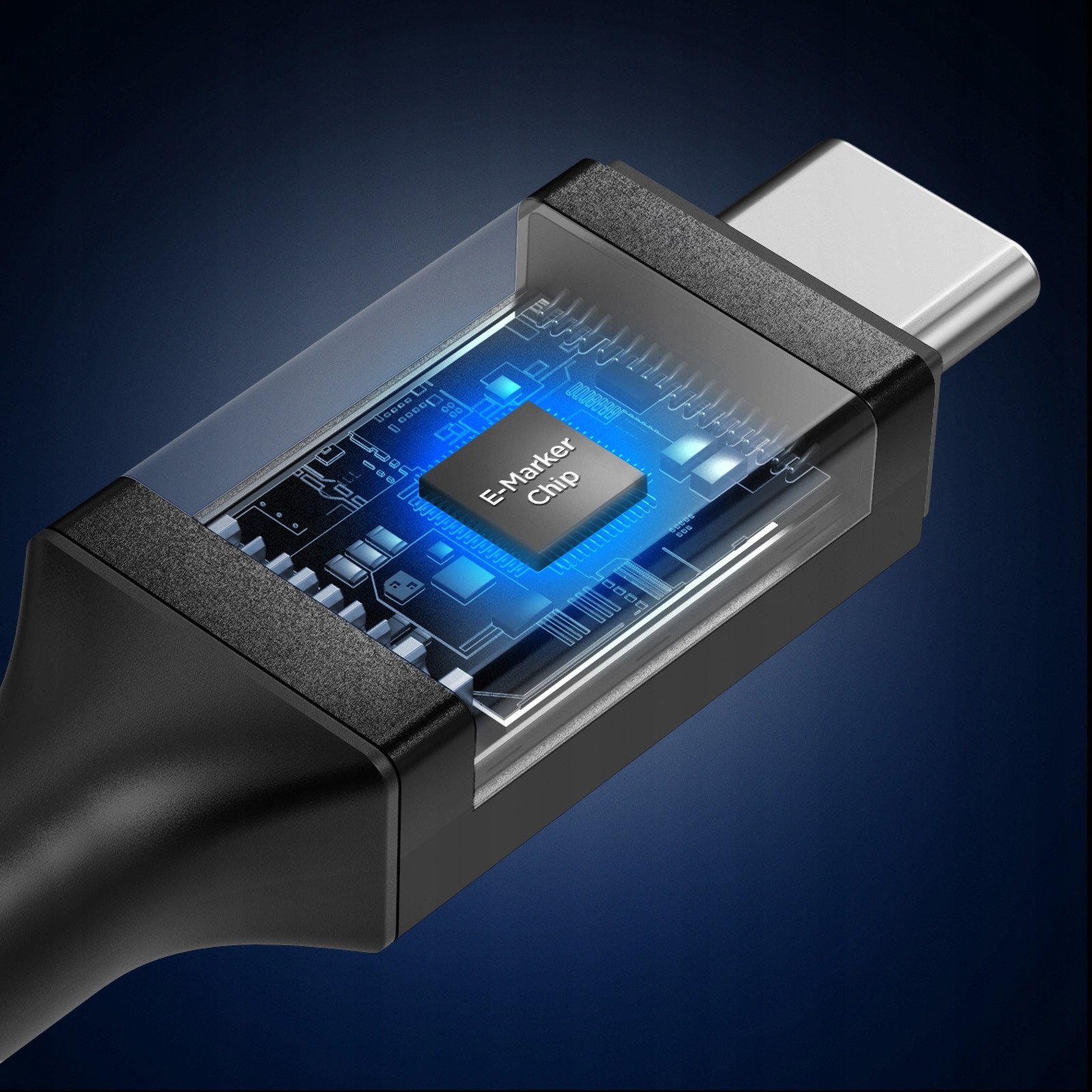 Kabllo USB C Spigen Essential EB10020CC, 2m, 100W, e zezë