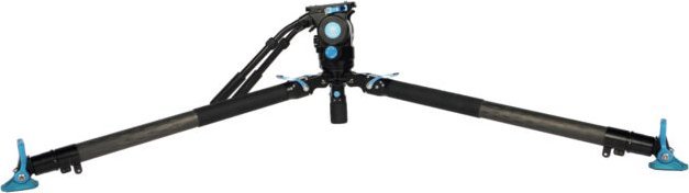 Tripod video Sirui SVT75 Lite SVH15, alumini dhe fibra karboni, blu