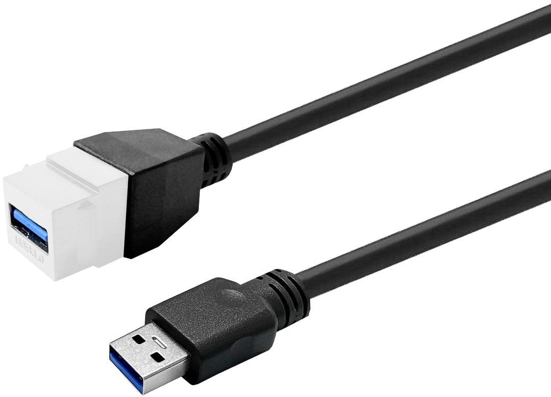 Modul keystone VivoLink USB 3.0, i bardhë