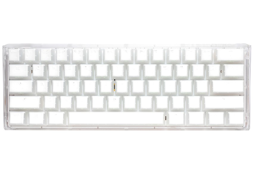 Tastierë Ducky One 3 Aura White Mini, RGB LED, MX-Brown, e bardhë