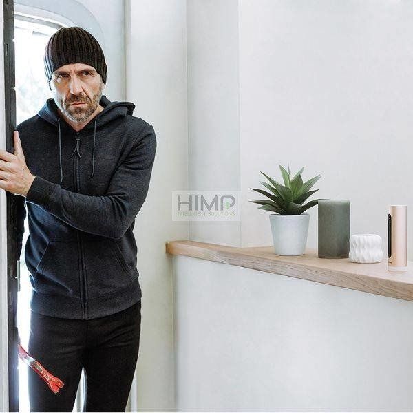 Sistem alarmi smart Netatmo, me kamerë, me sirenë 110dB, i bardhë