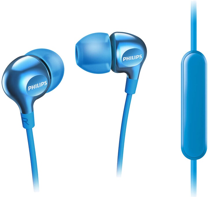 Kufje Philips SHE3705LB, ngjyrë e kaltër në të gjelbër