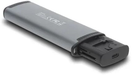 Lexues kartelash Delock USB 3 in 1, 5 Gbps, SD dhe Micro SD, gri