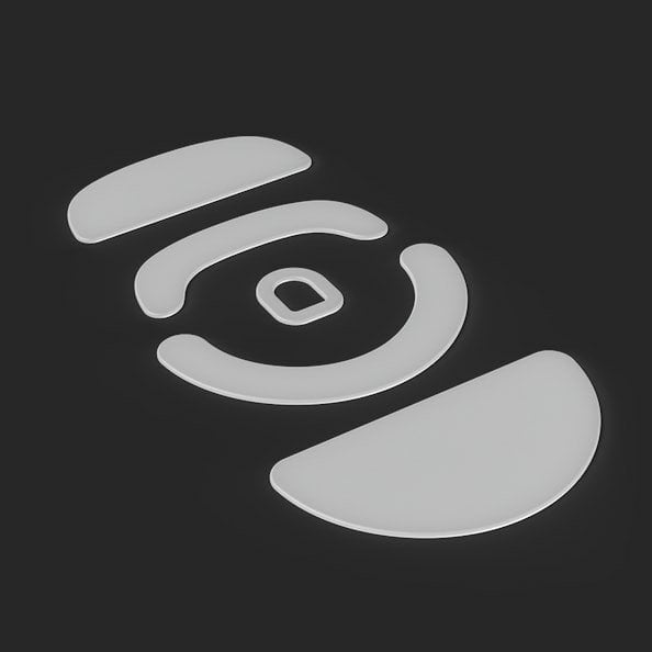 Këmbëza mausi Endgame Gear XM2 Series, 100% PTFE, të bardha