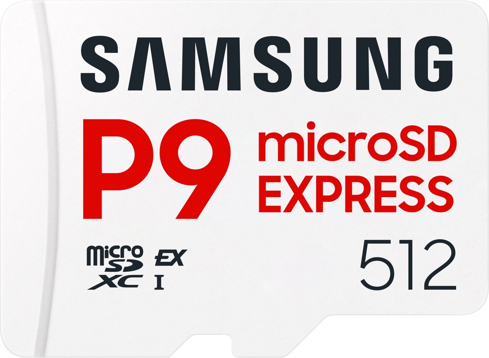 Kartë memorie Samsung MicroSD P9 Express, 512GB, UHS I, e verdhë