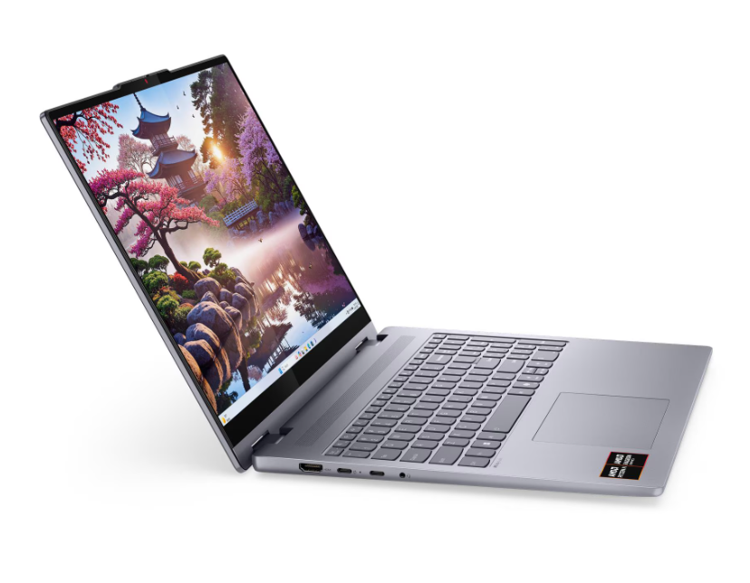 Laptop Lenovo IdeaPad5 2in1 16AKP10, AMD Ryzen AI 5 340, 16GB RAM, 1TB SSD, Integrated AMD Radeon 840M Graphics, i hirtë