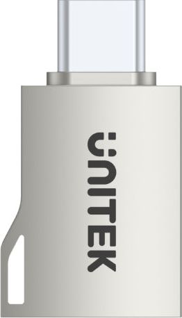 Adapter USB Unitek A1025GNI, USB C në USB A, OTG, argjendtë