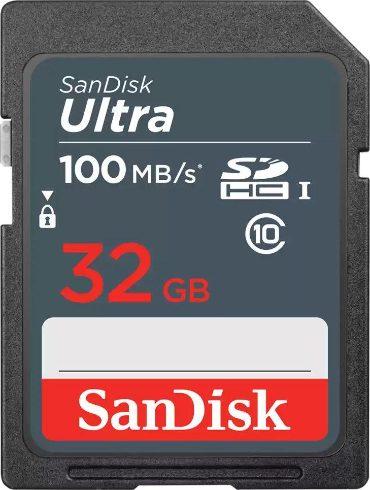 Kartë memorie SanDisk Ultra SDHC, 32GB, Class 10 UHS-I U1