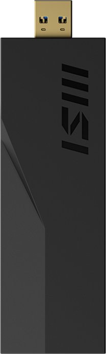 Adapter WiFi MSI BE6500, USB 3.2 Gen 1, WiFi 7, i zi