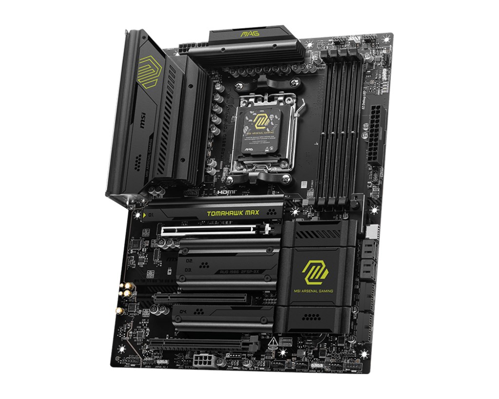 Pllakë amë MSI MAG B850 TOMAHAWK MAX WIFI, AMD B850, Socket AM5, ATX, e zezë