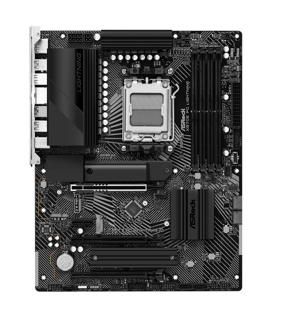 Pllakë amë Asrock X670E PG Lightning AMD X670 Socket AM5 ATX