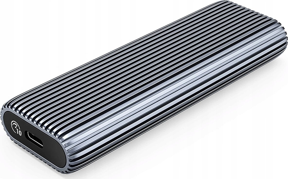 Kuti e jashtme Orico AM2C3 G2 për M.2 NVMe, USB C 3.2, 10Gb/s, gri