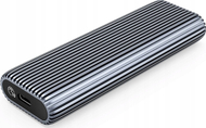 Kутиичка за надворешен диск Orico AM2C3 G2 за M.2 NVMe, USB C 3.2, 10Gb/s, сива