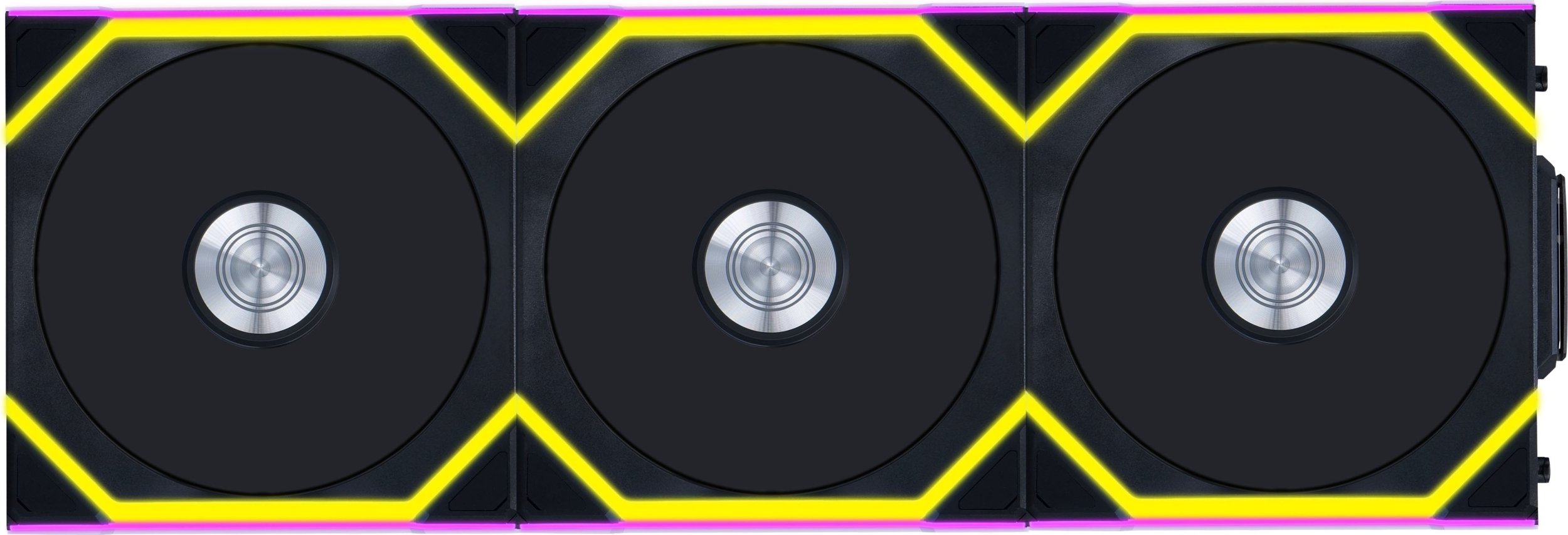 Ventilator PC Lian Li UNI FAN SL Wireless Reverse Blade, 120mm, ARGB PWM, i zi, set 3 copë