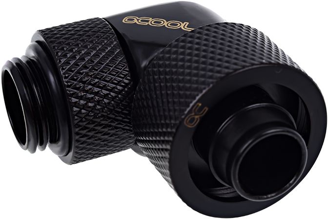 Lidhës këndor Alphacool, 90°, 1/4", 16/10mm