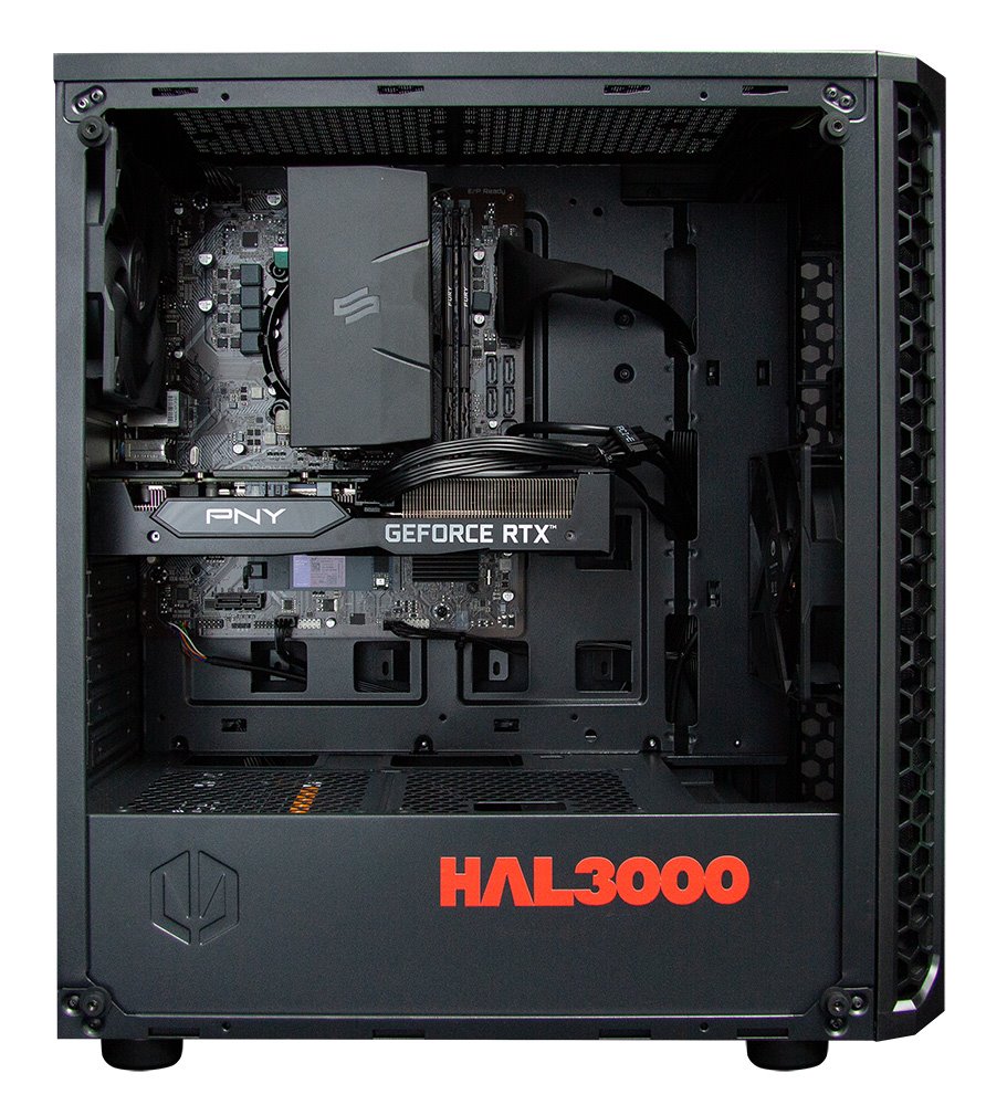 Kompjuter HAL3000 MEGA Gamer Pro, Intel i5-11400F, 16GB RAM, 1TB PCIe SSD, Nvidia RTX 3060, i zi