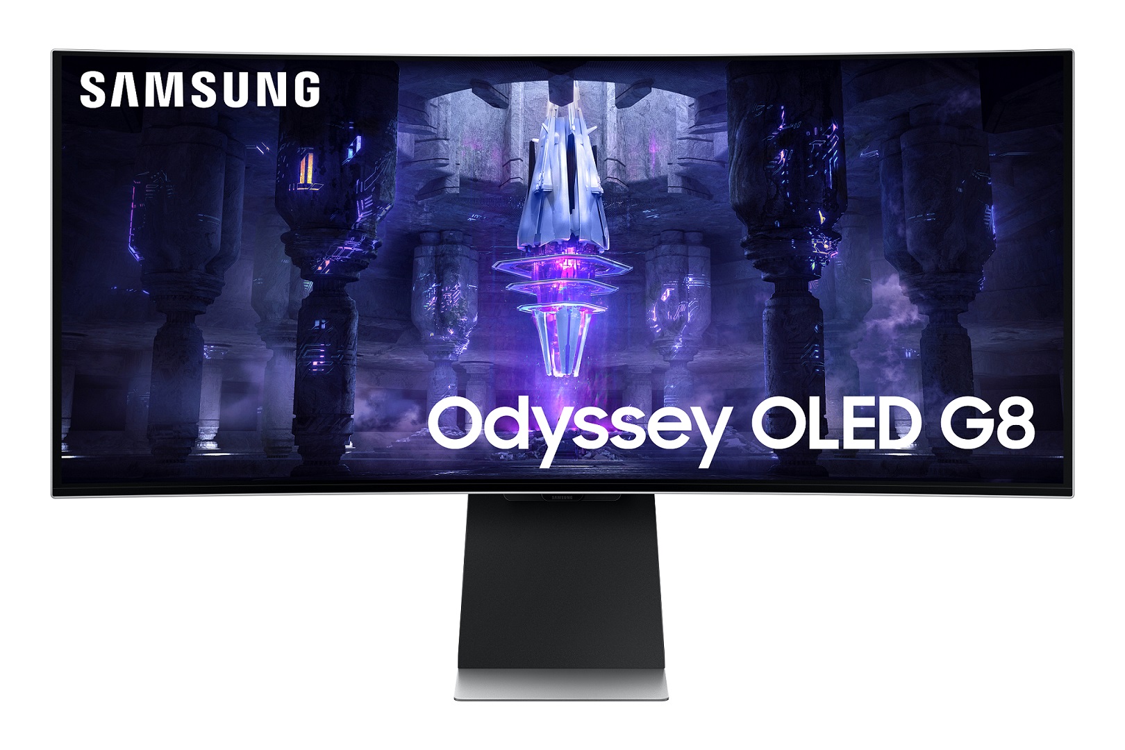Монитор Samsung Odyssey G85SB, 34\", OLED, UWQHD, 175Hz, сив