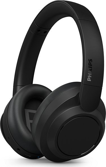 Слушалки Philips TAH6509 6000 Series, безжични Bluetooth, со поништување на шум, црни