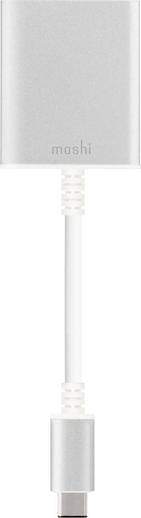 Përshtatës USB Moshi USB-C - VGA, i argjendtë