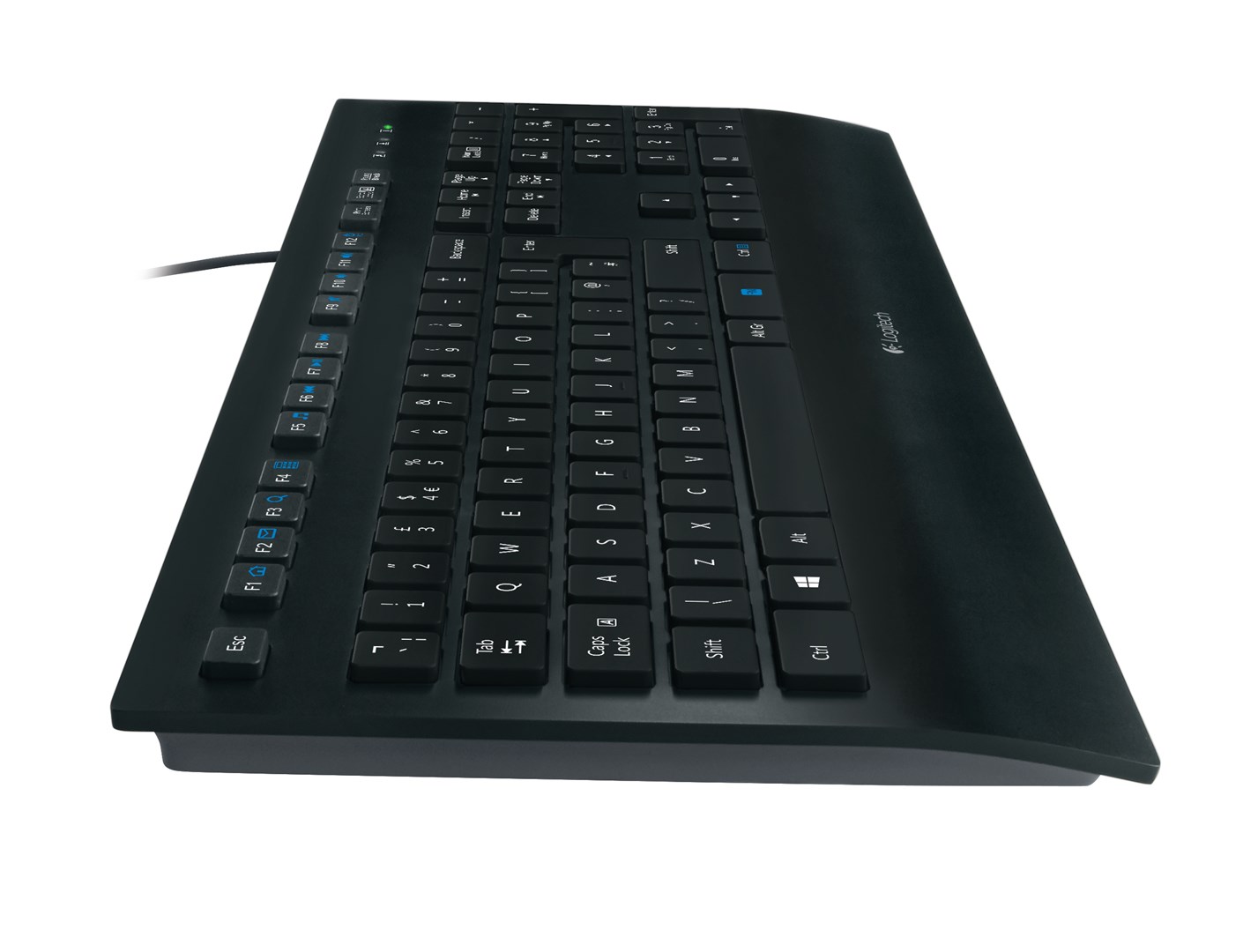 Tastierë Logitech K280e, USB, e zezë