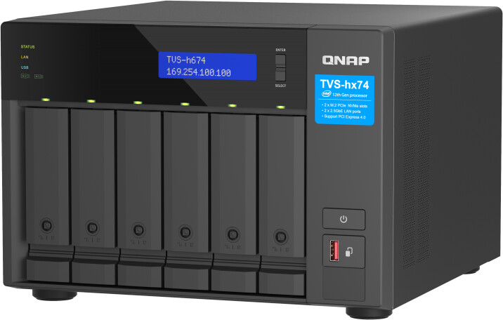 Server NAS QNAP TVS-h674-i3-16G
