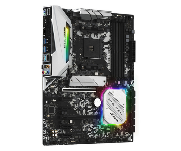 Pllakë amë Asrock B450 Steel Legend Socket AM4 ATX AMD B450